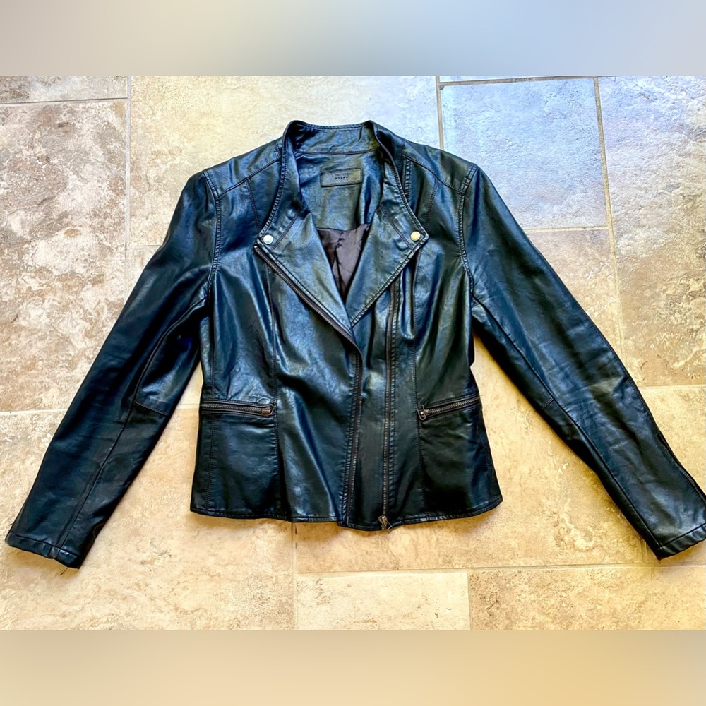 BLANK NYC Black Faux Leather Jacket